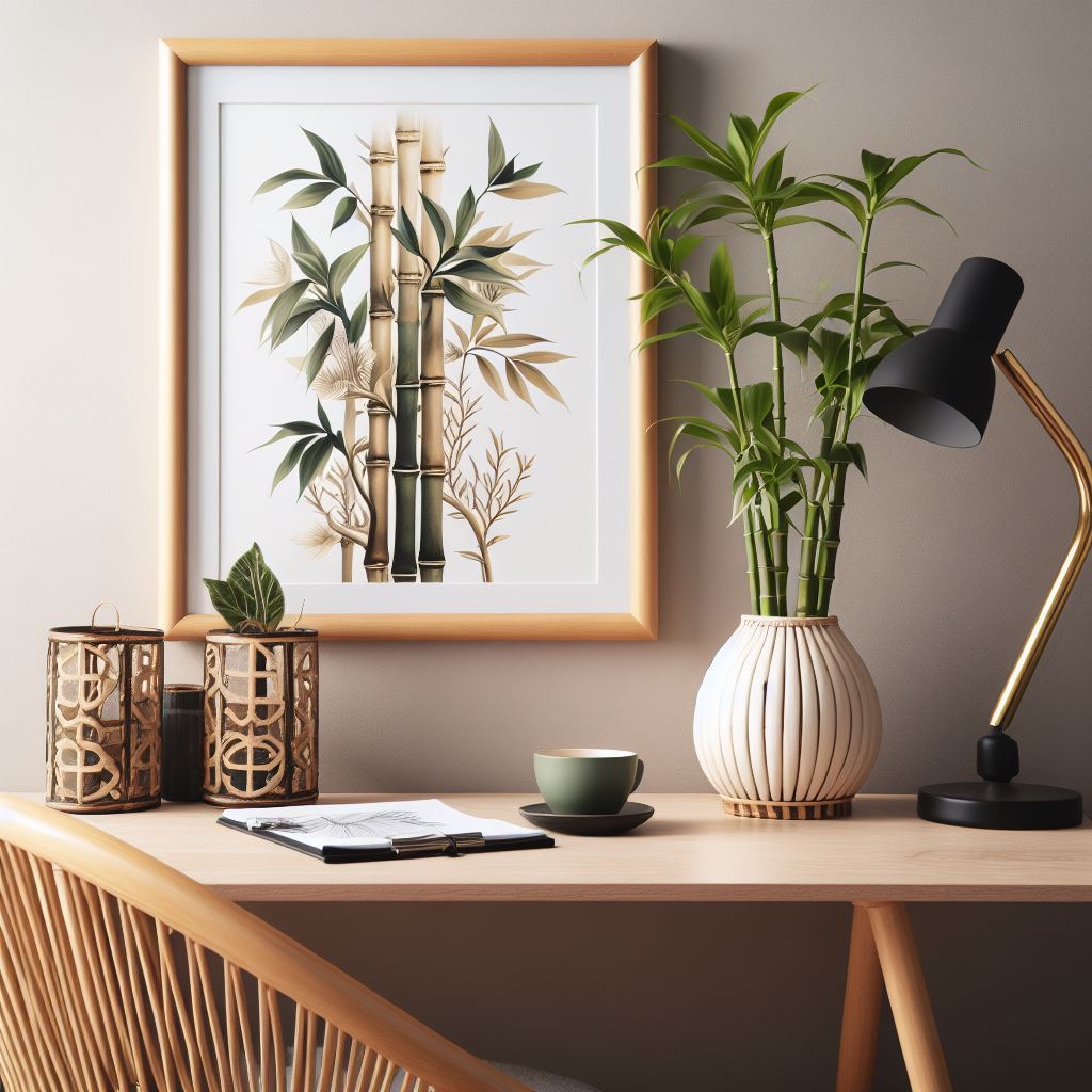 Boost Your Décor with a Stylish Bamboo Plant -Included!