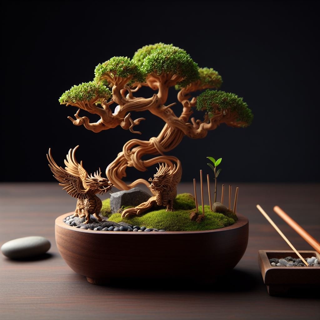 bonsai bamboo tree